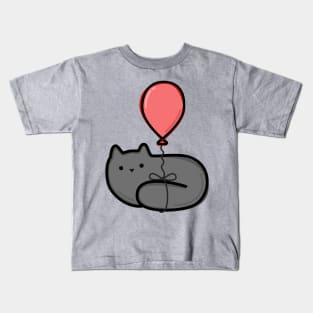 Cute Party Cat Kids T-Shirt